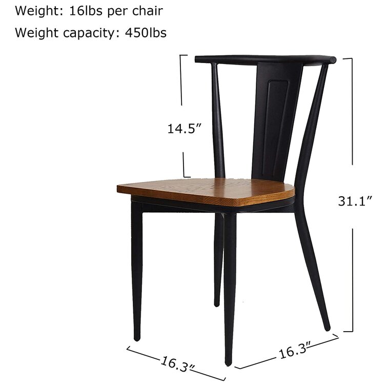 Cafe style 2024 dining chairs